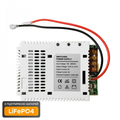 Плата ДБЖ Trinix PSU-1203LED(BOARD) LiFePO4 з кріпленням на DIN-рейку